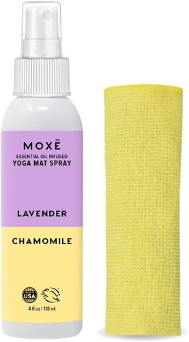 Moxe yoga mat cleaner lavender - moxe,