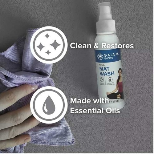118ml yoga mat wash spray - 118ml,