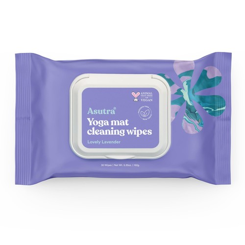 Yoga mat cleaning wipes - yoga,
