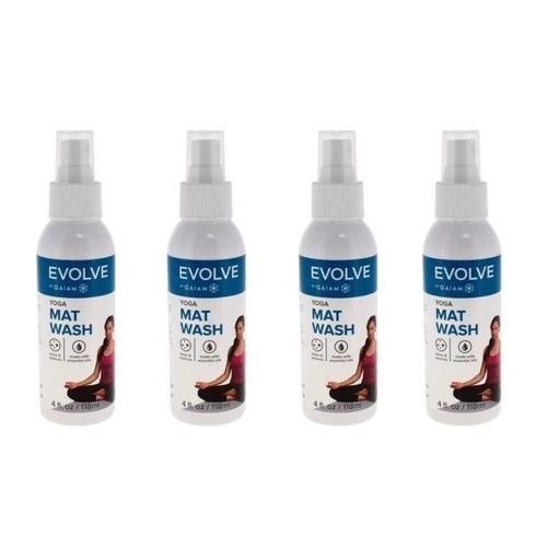 Yoga mat cleaner spray - 4x,