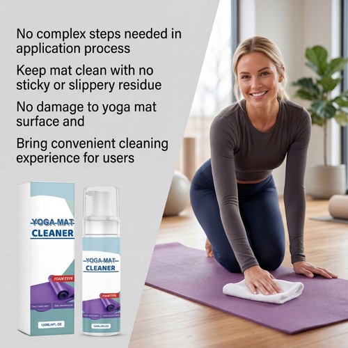 Yoga mat foaming cleaner 120ml - foaming,